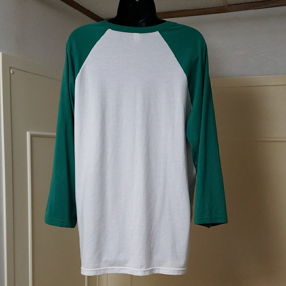 Merry Christmas Raglan Tee - Picture 2 of 5